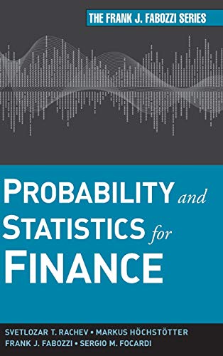 Probability and Statistics for Finance (Frank J. Fabozzi Series, 176) von Wiley